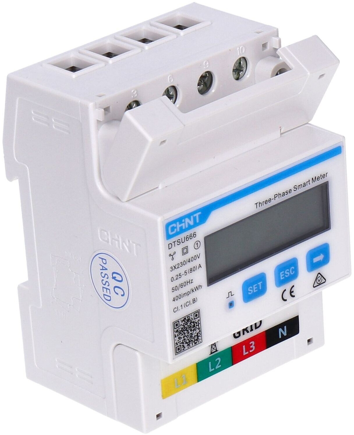 Sungrow DTSU666 5(80)A Smart Meter Direktmessung 80A 3-phasig 4-polig RS485 Modbus